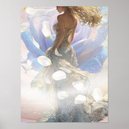 Der Poster 'The Graceful Bloom'