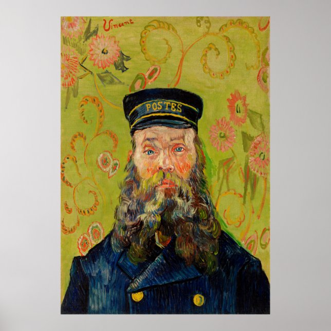 Der Postman von Vincent Van Gogh Poster (Vorne)