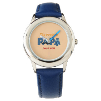 Der Power der Papa Armbanduhr