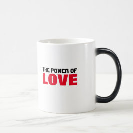 Der Power der Tasse der Liebe