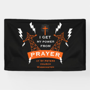 Der Power des Gebets Banner