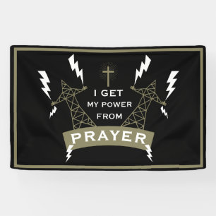 Der Power des Gebets Banner