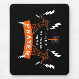 Der Power des Gebets Mousepad