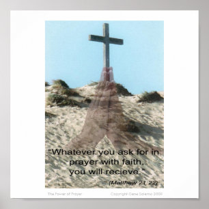 Der Power des Gebets Poster