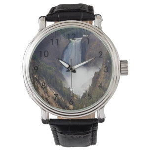 Der Power des Gelbsteins Armbanduhr