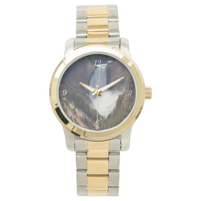 Der Power des Gelbsteins Armbanduhr (Vorderseite)