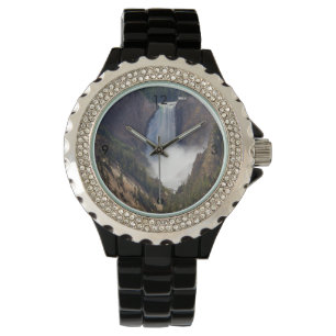 Der Power des Gelbsteins Armbanduhr
