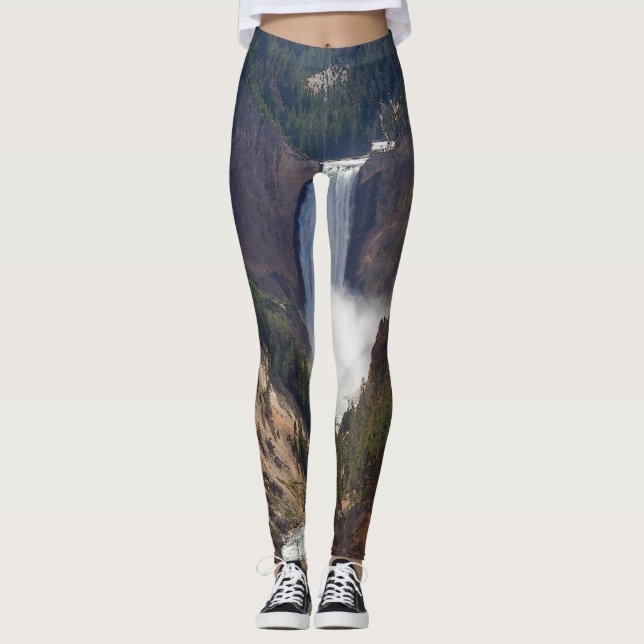 Der Power des Gelbsteins Leggings (Vorderseite)
