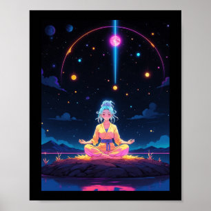 Der Power des nächtlichen Himmels Poster