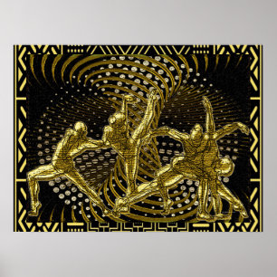 Der Power des Tanzes Poster