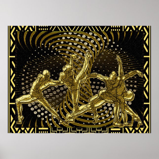 Der Power des Tanzes Poster (Vorne)