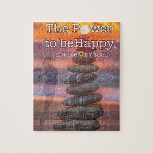 DER POWER, GLÜCKLICH ZU SEIN. (Vertikal)