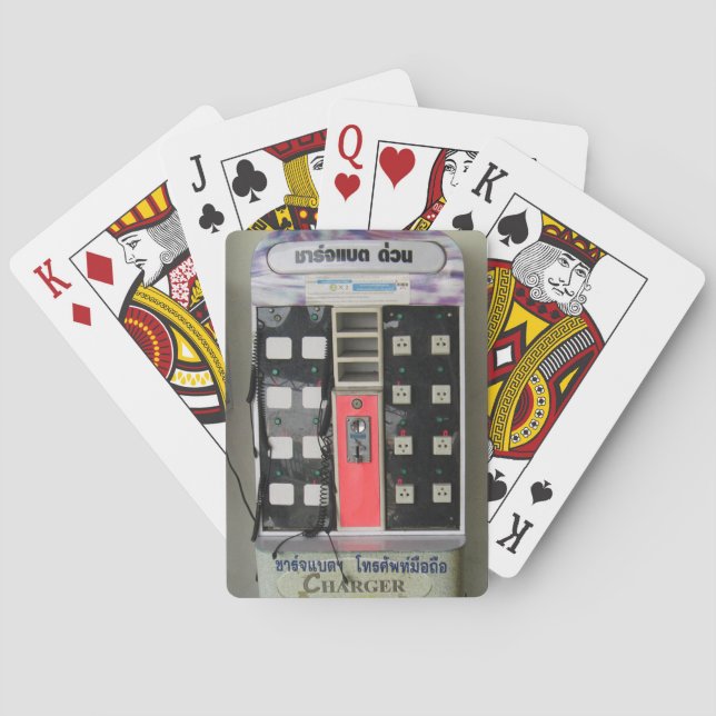Der Power ... Telefongebührenautomat Spielkarten (Rückseite)