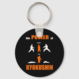 Der Power von Kyokushin Proud Karate Design für Ka Schlüsselanhänger