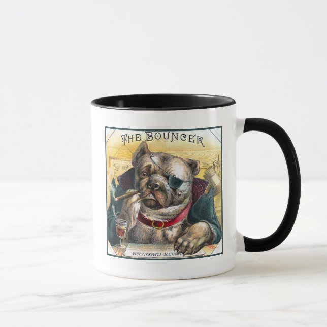 Der Prahler-Hund Tasse (Rechts)
