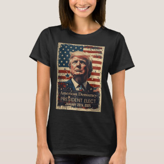 Der Präsident der amerikanischen Demokratie, gewäh T-Shirt