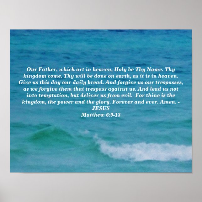 DER PRAYER DES HERRN POSTER (Vorne)