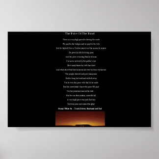 Der Preis der Straße Poster