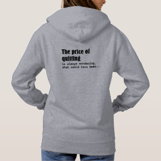 Der Preis eines Ausscheidens fragt sich immer Hoodie