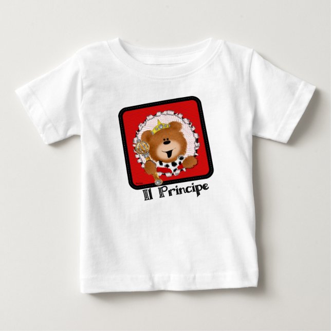 Der Prinz Baby T-shirt (Vorderseite)