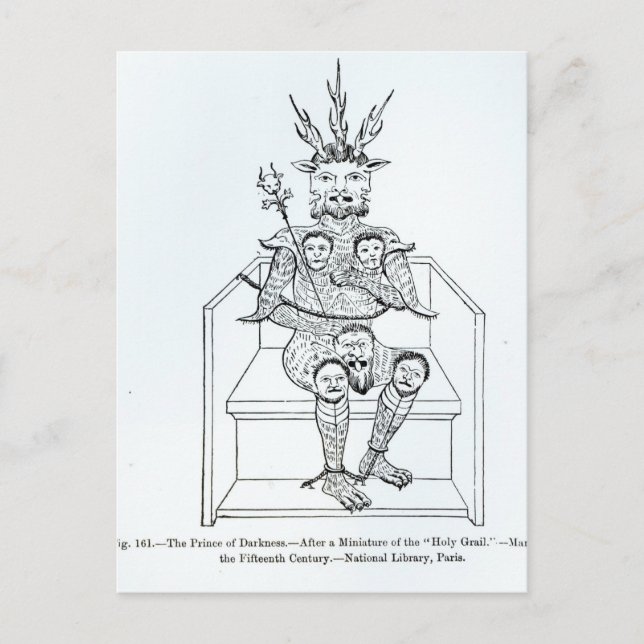 Der Prinz der Finsternis Postkarte (Vorderseite)