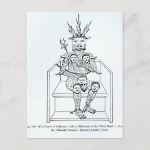Der Prinz der Finsternis Postkarte