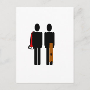 Der Prinz und der Pauper Postkarte