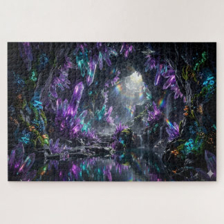 Der prismatische Kern: Leuchtende Kristallhöhle