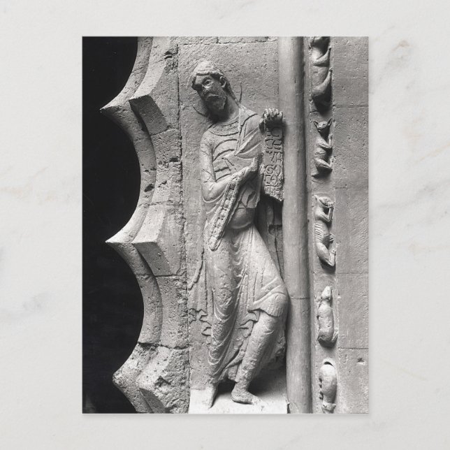 Der Prophet Isaiah löst ein Phylakterium aus Postkarte (Vorderseite)