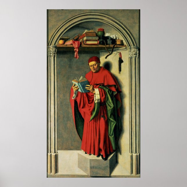 Der Prophet Jeremiah, 1443-45 Poster (Vorne)