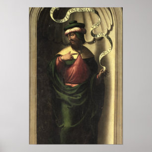 Der Prophet Jeremias Poster