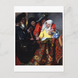 Der Prozess von Johannes Vermeer Postkarte