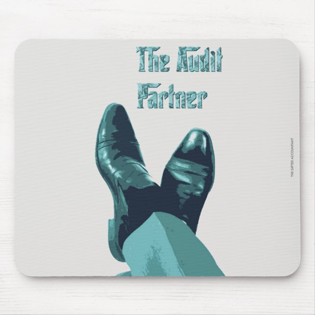 "Der Prüfungspartner" Mousepad (Vorne)