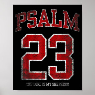 Der Psalm 23 Jersey Lord Shepherd Poster