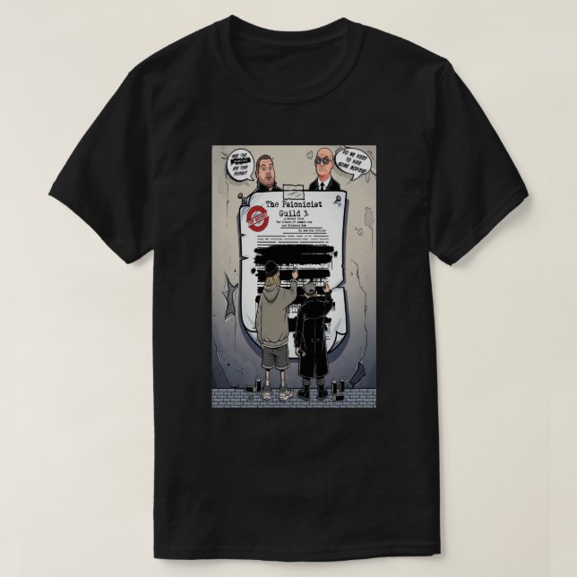 Der Psionicist Guild 3 Dark T-Shirt (Design vorne)