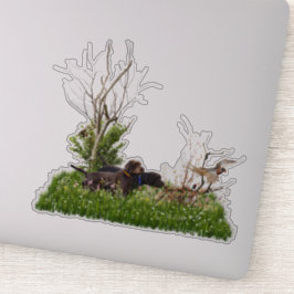 Der Pudelpointer Aufkleber