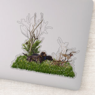 Der Pudelpointer Aufkleber