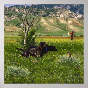 Der Pudelpointer Poster