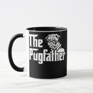Der Pugvater Mops Vater Vatertag Geschenk Mops Tasse