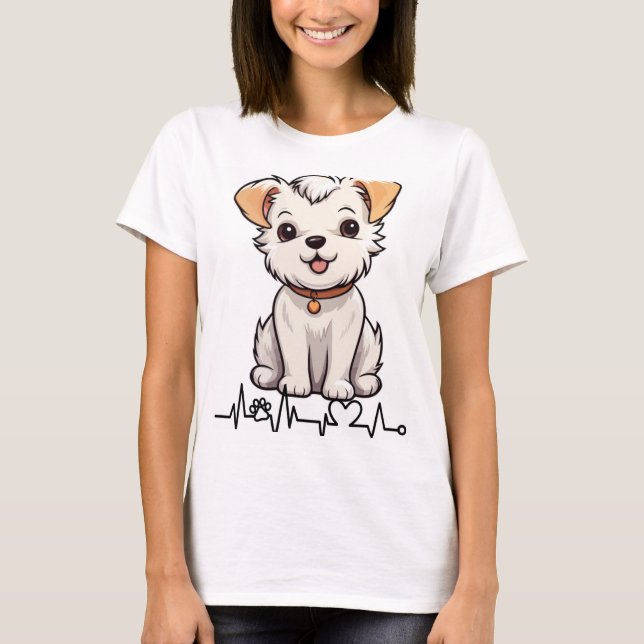 Der Puls des Lebens T-Shirt (Vorderseite)