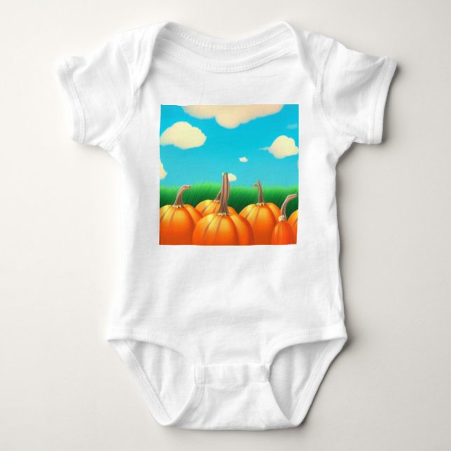 Der Pumpkin-Patch Baby Strampler (Vorderseite)
