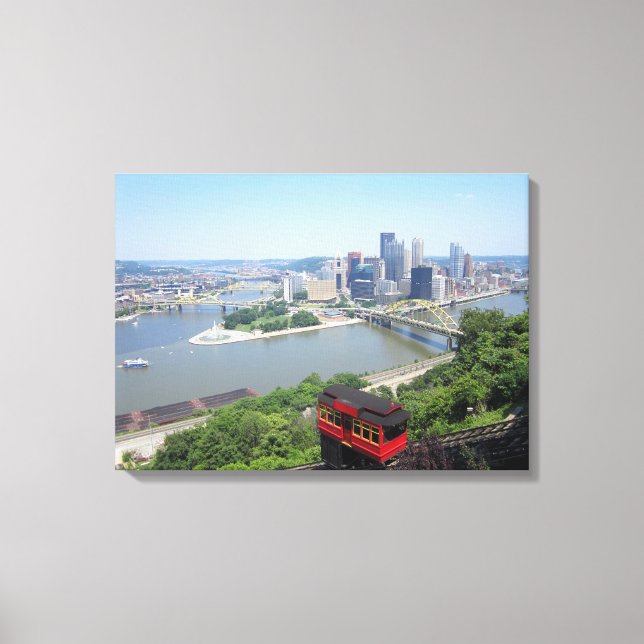 Der Punkt Leinwanddruck (Vorderseite)