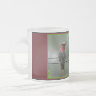 Der Punkt-Summenvogel-Tasse 1 der Liebe Mattglastasse