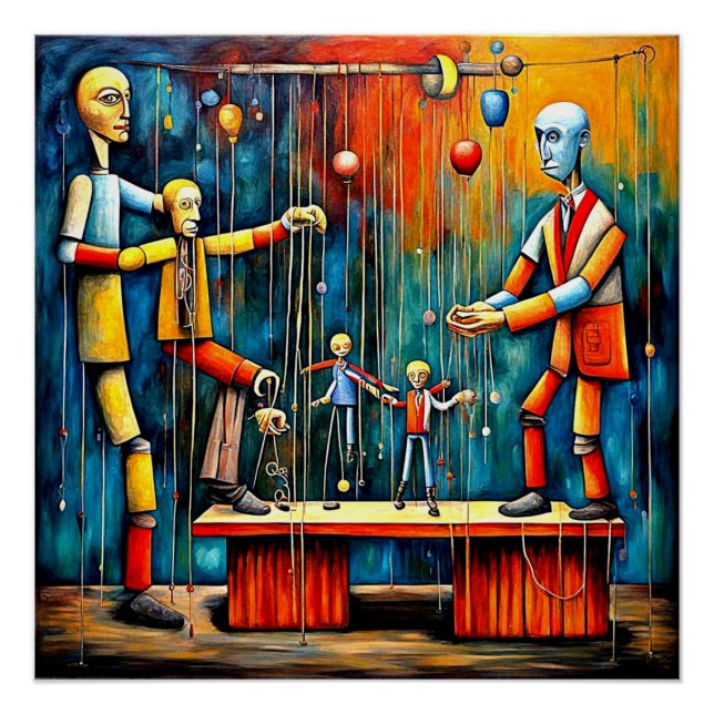 Der Puppenmeister 1 Poster (Vorderseite)