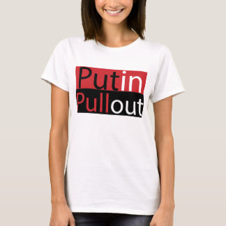 Der Putin-Faltblatt-T - Shirt der Frauen