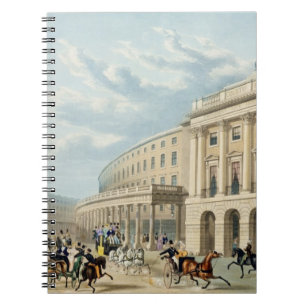 Der Quadrant, Regente Straße, von Piccadilly Circu Notizblock