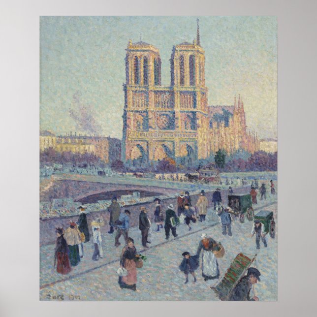 Der Quai Saint-Michel Poster (Vorne)