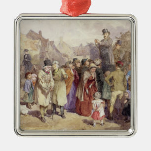 Der Quaken-Doktor Silbernes Ornament