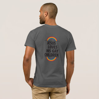 Der quee Glaube Jesus Liebe seine Schwulen T-Shirt