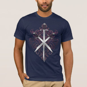 Der QuerSwords& der T - Shirt Rolle-Männer